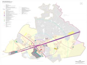 4 Копии материалов по обоснованию в виде карт в растровом формате - Карта размещения объектов социальной инфраструктуры